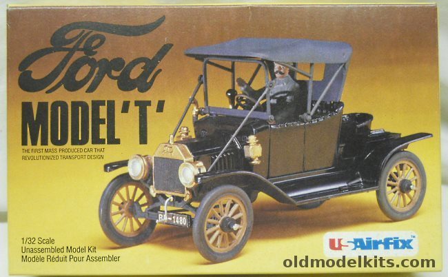 Airfix 1/32 Ford Model T Two Seat Runabout, 8203 plastic model kit